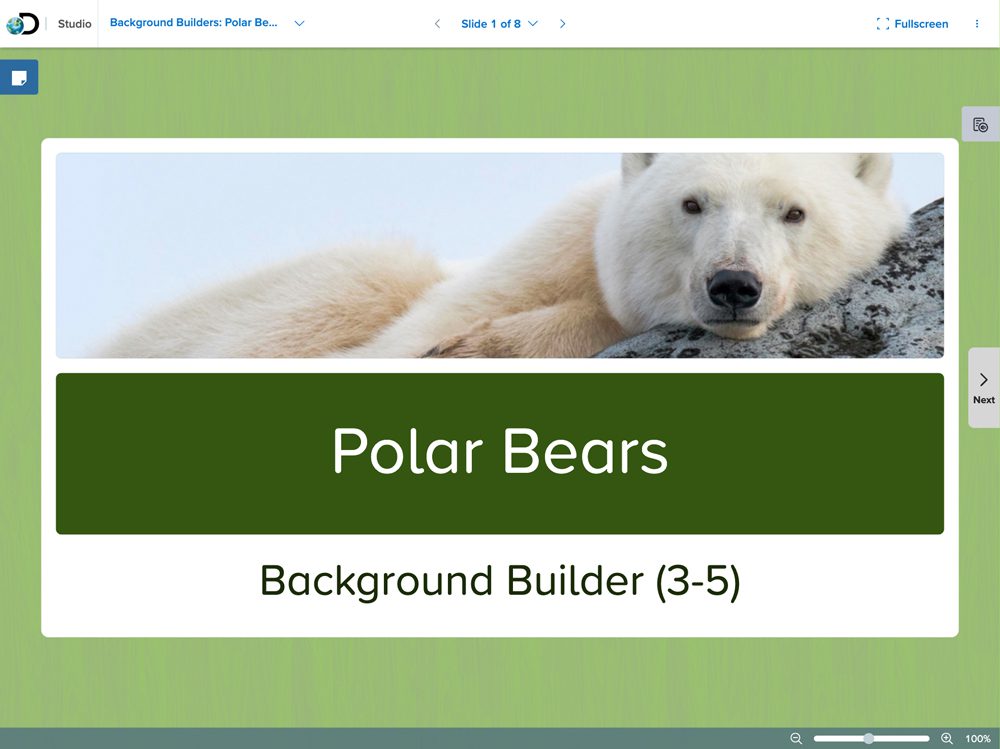 Background Builders Polar Bears 3 5