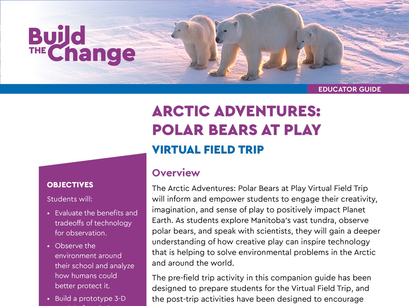 DE LEGO VFT ArcticAdventure EdGuide