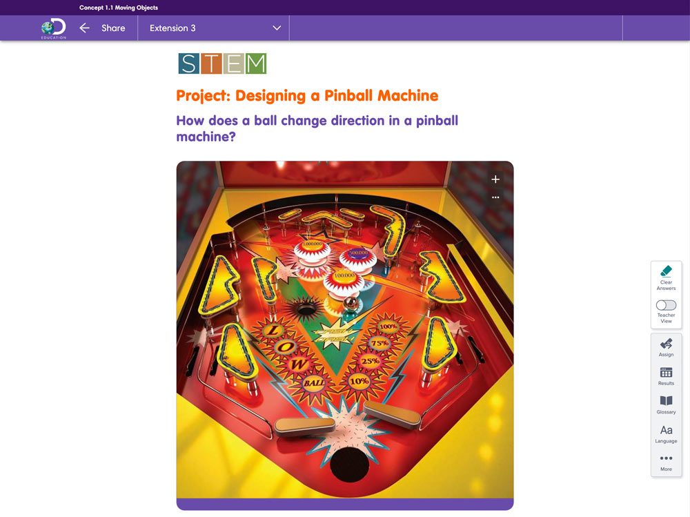 science design a pinball machine
